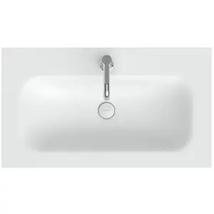 neoro n50T46 soft Vasque ultra plate à encastrer l : 80,5 P : 46 cm, BN0059WM,