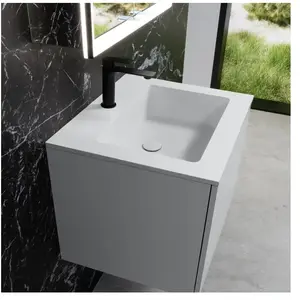 neoro n50 Plan vasque ultra plat l : 60,5 P : 51,5 cm, BN0092WM,