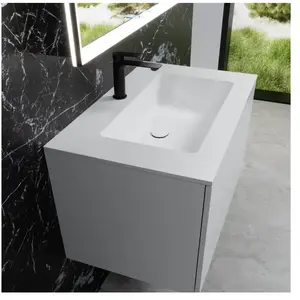 neoro n50 Plan vasque ultra plat l : 80,5 P : 51,5 cm, BN0094WM,