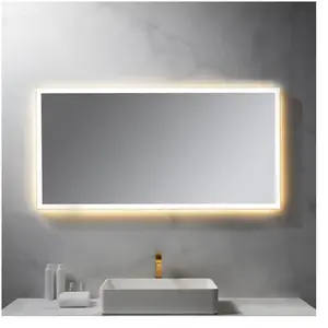 neoro n50 Metal Touch Miroir avec éclairage l : 140 cm, éclairage sur ...Vendu parreuter