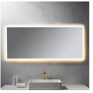 neoro n50 Metal Touch Miroir avec éclairage l : 160 cm, éclairage sur ...Vendu parreuter