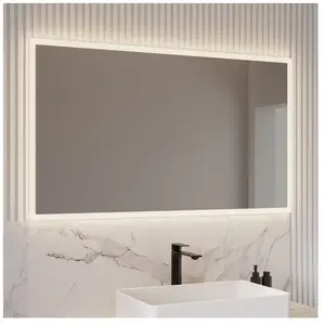 neoro n30 Miroir avec éclairage l : 120 cm, éclairage sur le pourtour,...