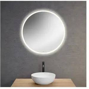 neoro n30 Miroir avec éclairage Ø 80 cm, éclairage sur le pourtour, di... pas cher