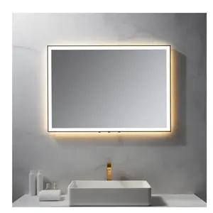 neoro n50 Metal Touch Miroir avec éclairage l : 100 cm, éclairage sur ...Vendu parreuter