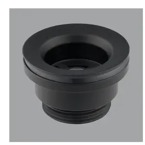preotec Bonde à écoulement libre pour lavabos/vasques avec cache-bonde, PR2600MB,