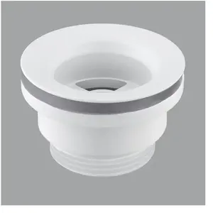 preotec Bonde à écoulement libre pour lavabos/vasques avec cache-bonde...