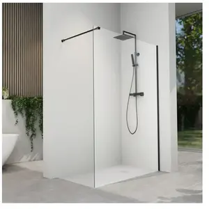 evineo ineo Paroi de douche à l’italienne, BE0713BM, pas cher