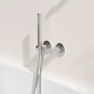 rivea Bahri Mitigeur de baignoire avec set de douche, BR2109PC, pas cher