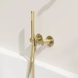 rivea Bahri Mitigeur de baignoire avec set de douche, BR2109BG, pas cher