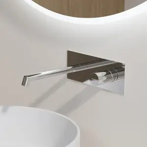 rivea Bahri line Mitigeur mural de lavabo, BR2103PC, pas cher