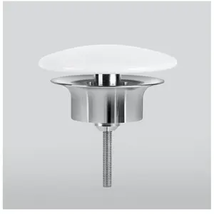 preotec Bonde de vidage à écoulement libre pour siphon gain de place e...