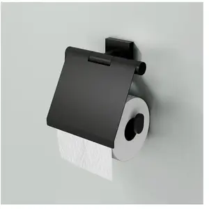 Viverso x cube Porte-papier toilette, ouvert, avec couvercle, VC2001MB, pas cher