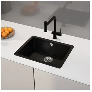 enoova evineo line 600 Évier de cuisine l: 55 P: 43 cm, QUN100BL,Vendu parreuter