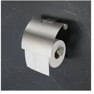 Viverso x one Porte-papier toilette, fermé, avec couvercle, VL2000BN, pas cher