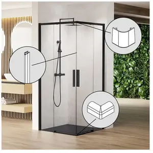rivea Dia Set de finition pour porte coulissante en 2 parties en accès...Vendu parreuter
