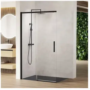 rivea Dia Porte coulissante en 2 parties pour accès d angle, paroi lat... pas cher