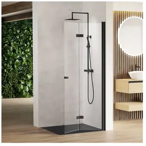 rivea Dia Porte pliante pour accès d angle, paroi latérale ou niche, B... pas cher