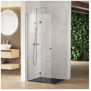 rivea Dia Porte pliante pour accès d angle, paroi latérale ou niche, B... pas cher