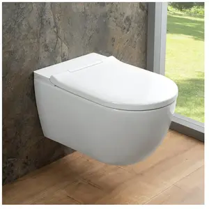 rivea Malie Purify WC lavant suspendu, ovale, BR0633WH,Vendu parreuter