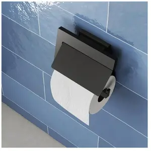 Viverso x evolution Porte-papier toilette, ouvert, avec couvercle, VS2000MB, pas cher