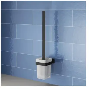 Viverso x evolution Ensemble brosse WC, montage mural, VS3000MB, pas cher