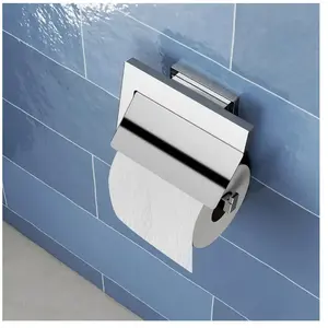 Viverso x evolution Porte-papier toilette, ouvert, avec couvercle, VS2000CR, pas cher