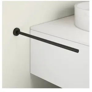 Viverso x sense Porte-serviettes de toilette, 1 bras, fixe, VR4300MB, pas cher