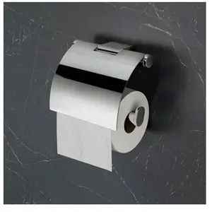 Viverso x one Porte-papier toilette, fermé, avec couvercle, VL2000CR, pas cher