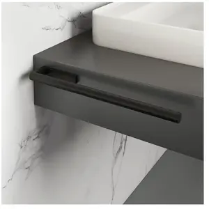 Viverso x match Porte-serviettes de toilette P: 330 mm, à fixer sur un meuble, VU4501MB, pas cher