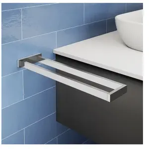 Viverso x evolution Porte-serviettes de toilette 2 bras, fixe, VS4500CR, pas cher