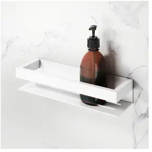 Viverso x match Panier de douche design l: 300 H: 60 P: 95 mm, VU6005MW,Vendu parreuter