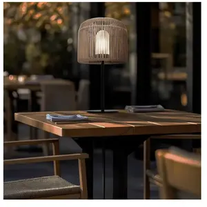 Ecolumeo Isimo Lampe de table E27, BEL02021BL4D, pas cher