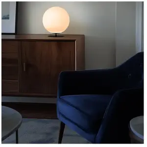 Ecolumeo Marama Lampe de table E27, BEL02121WM4D, TL pas cher