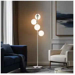 Bianemo MIRUMIRU Lampadaire G9 à 4 sources lumineuses, BBE00514WH4D, M4 pas cher