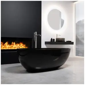 neoro n40 Baignoire en îlot L: 160 l: 80 H: 54 cm, BN0744NI, pas cher