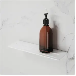 Viverso x match flat Tablette de douche l: 300 H: 3 P: 100 mm, VU6001MW, pas cher