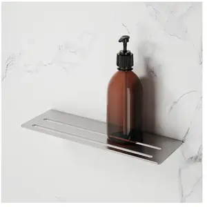 Viverso x match flat Tablette de douche l: 300 H: 3 P: 100 mm, VU6001BS, pas cher