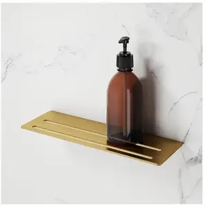 Viverso x match flat Tablette de douche l: 300 H: 3 P: 100 mm, VU6001BG, pas cher