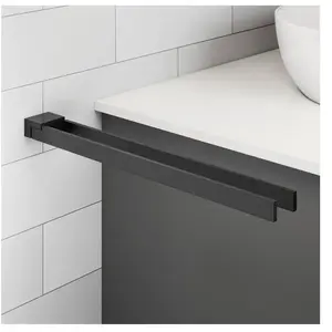 Viverso x add Porte-serviettes de toilette l: 45 H: 25 P: 430 mm, 2 bras, pivotant, VA4300MB,