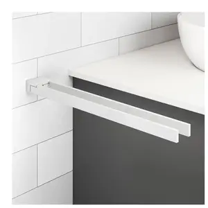 Viverso x add Porte-serviettes de toilette l: 45 H: 25 P: 430 mm, 2 bras, pivotant, VA4300MW,