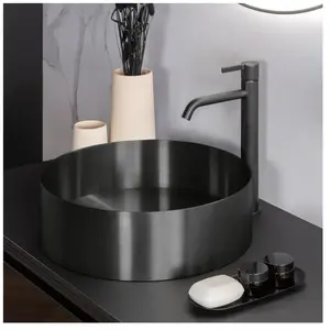 neoro n40 Vasque à poser Ø 40 H: 12 cm, BN0734BB,