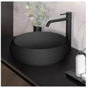 neoro n40 Vasque à poser Ø 41,5 H: 12 cm, surface facile à entretenir, BN0934BM, pas cher