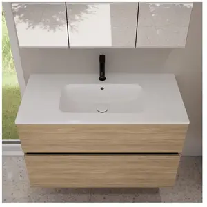 evineo ineo5 evo Plan vasque slim l: 101,5 P: 46,5 cm, BE0836WH,