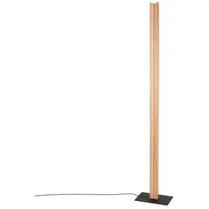 Bianemo Lignea Lampadaire 3000 K l: 27 H: 151 P: 16 cm, BBE02910BL5D,