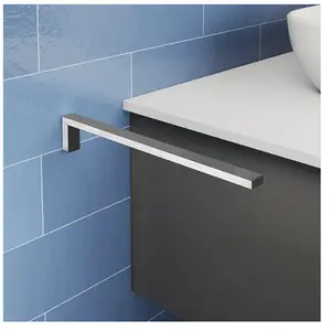 Viverso x evolution Porte-serviettes de toilette P: 327 mm, 1 bras, fixe, VS4300CR, pas cher