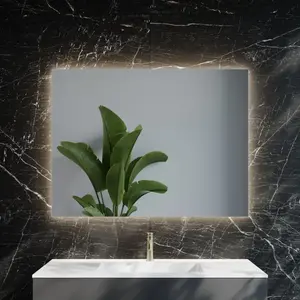 neoro n20 Miroir l : 120 cm, avec éclairage indirect, BN0057MI, pas cher
