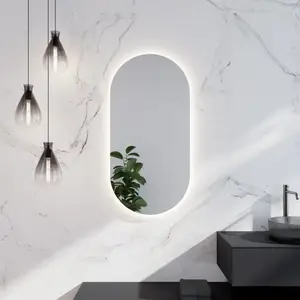 neoro n20 Miroir l : 60 cm, avec éclairage indirect, BN0054MI,