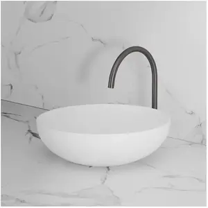 neoro Bec de lavabo en acier inoxydable, montage sur plan,, BN0774BG,
