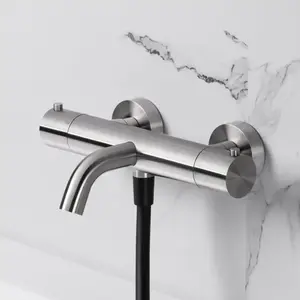 neoro Mitigeur thermostatique de baignoire, 2 sorties, BN0814BS, pas cher