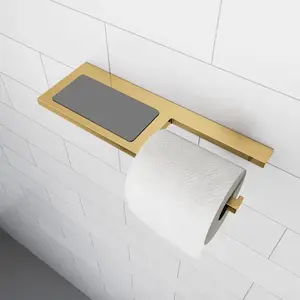 Viverso x add Dérouleur de papier toilette avec tablette, ouvert et fixe, VA2202PG, pas cher